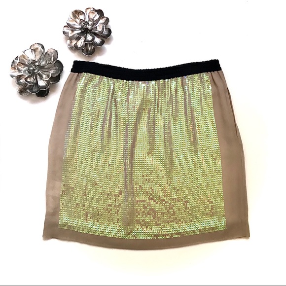 🌟NWT🌟 BCBGMaxAzria Sequin Skirt (size M) - Picture 2 of 6